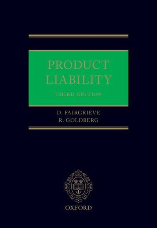

Product Liability by Gerald Ponting-Hardcover