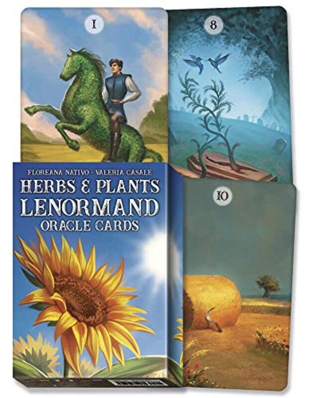 

Herbs And Plants Lenormand Oracle Cards By Nativo Floreana - Hardcover