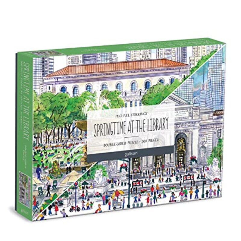 

Springtime At The Library 500 Pc Double By Storrings Michael - Hardcover