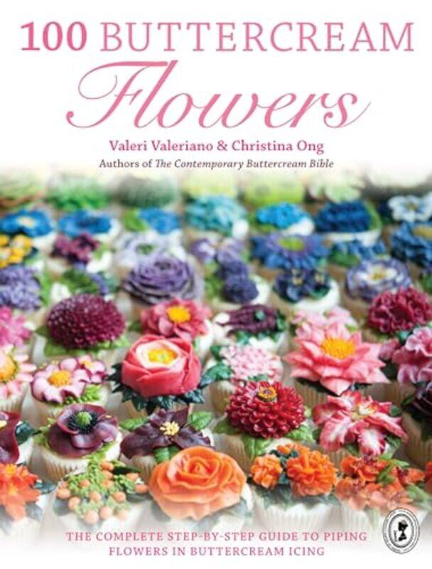 

100 Buttercream Flowers by Michael S -Paperback