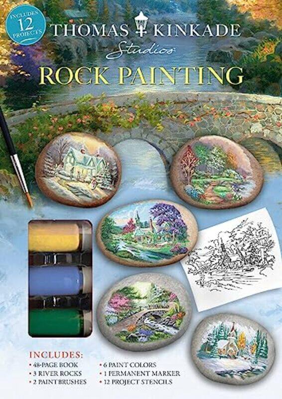 

Thomas Kinkade Rock Painting by Editors of Thunder Bay Press -Other Book Format