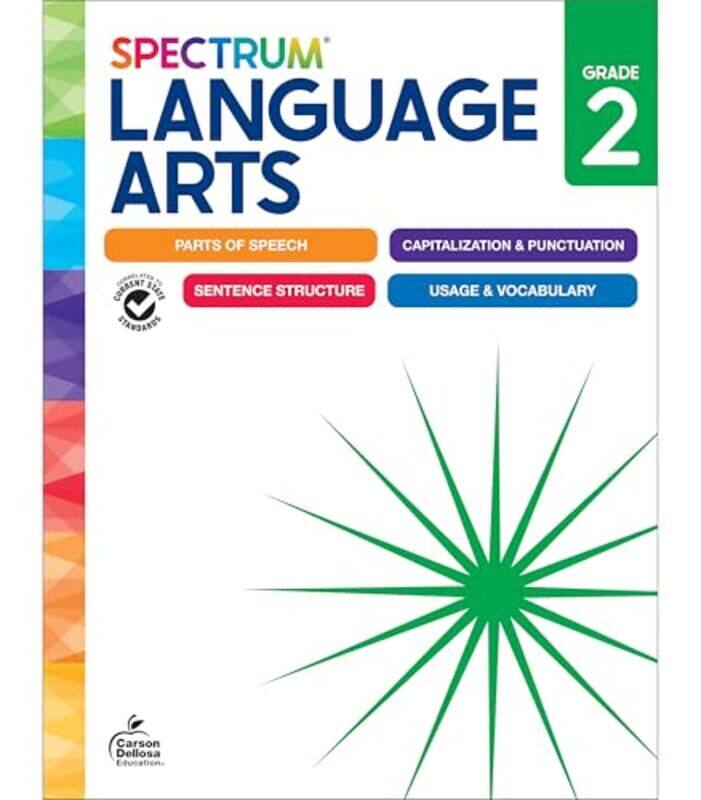 

Spectrum Language Arts Workbook Grade 2,Paperback By Spectrum - Carson Dellosa Education