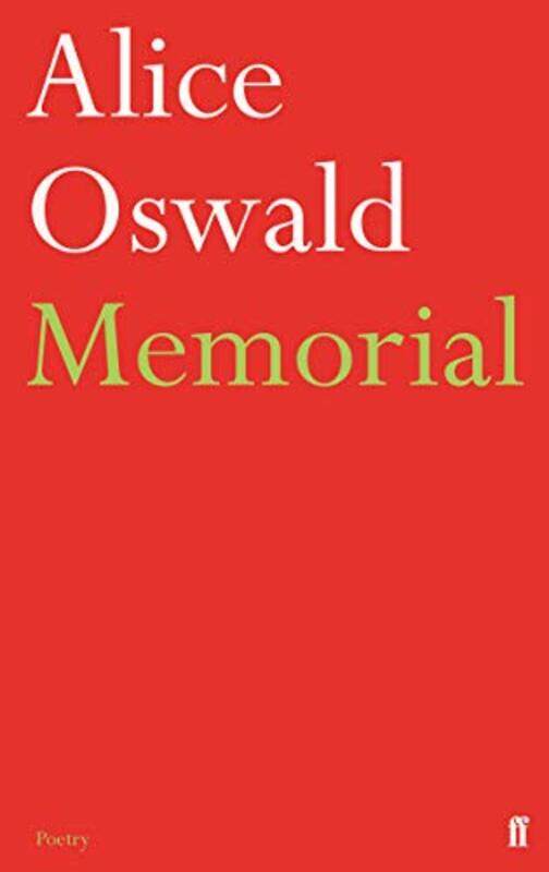 

Memorial by Alice Oswald-Paperback