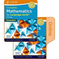 Complete Mathematics For Cambridge Igcse R Student Book Extended Print & Online Student Book Pa by Rayner, David - Bettison, Ian - Taylor, Mathew Paperback
