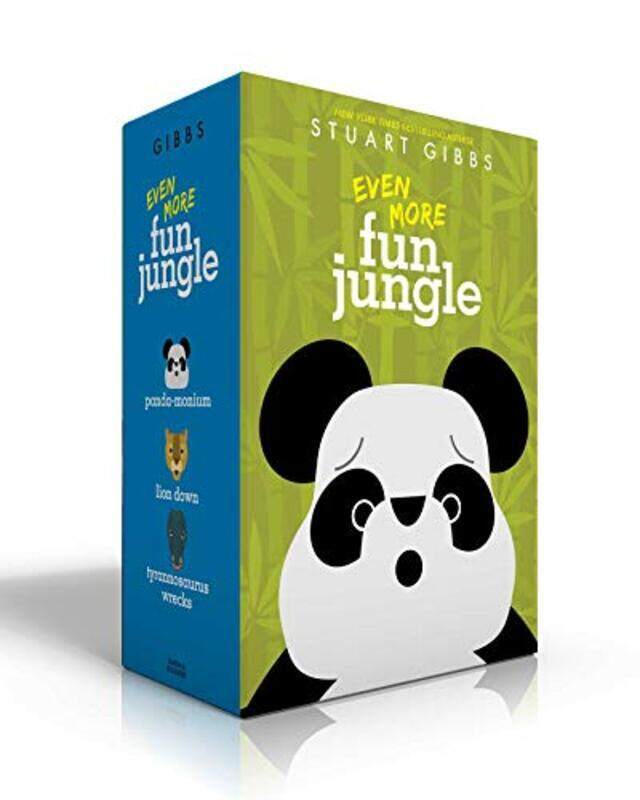 

Even More Funjungle (Boxed Set): Panda-Monium; Lion Down; Tyrannosaurus Wrecks , Hardcover by Gibbs, Stuart