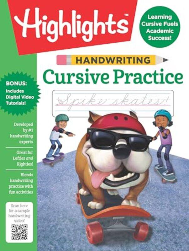 

Handwriting Cursive Practice By Highlights - Paperback