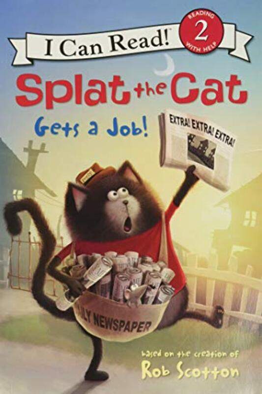 

Splat The Cat Icr17 Gets A Job By Scotton Rob - Paperback