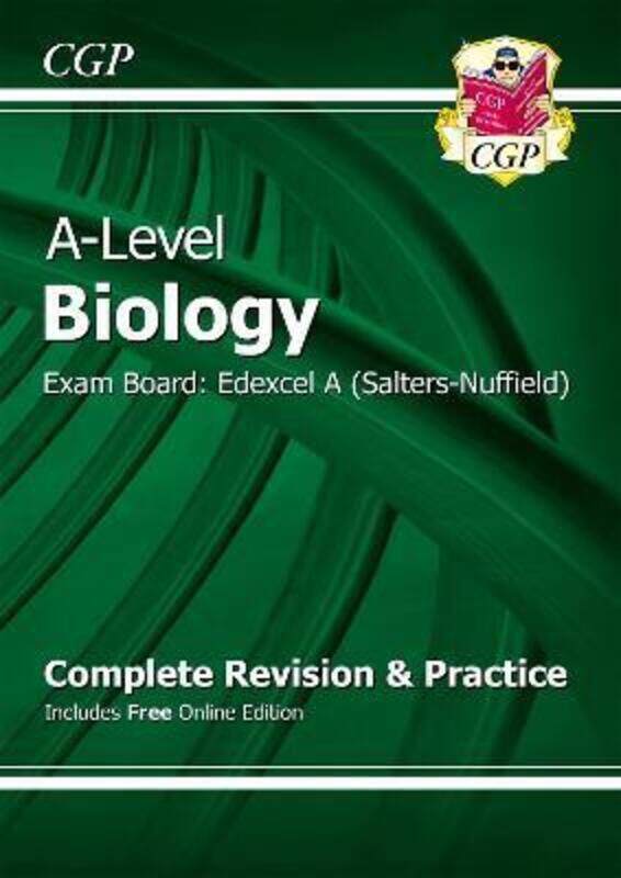 

A-Level Biology: Edexcel A Year 1 & 2 Complete Revision & Practice with Online Edition.paperback,By :CGP Books
