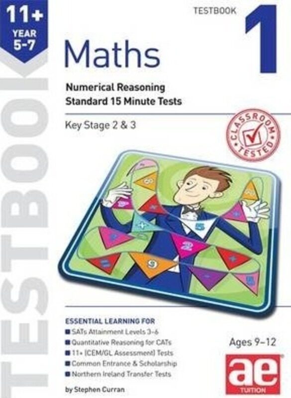

11+ Maths Year 5-7 Testbook 1: Numerical Reasoning Standard 15 Minute Tests.paperback,By :Curran, Stephen C. - Mann, Dr. Tandip Singh - Choong, Anne-M