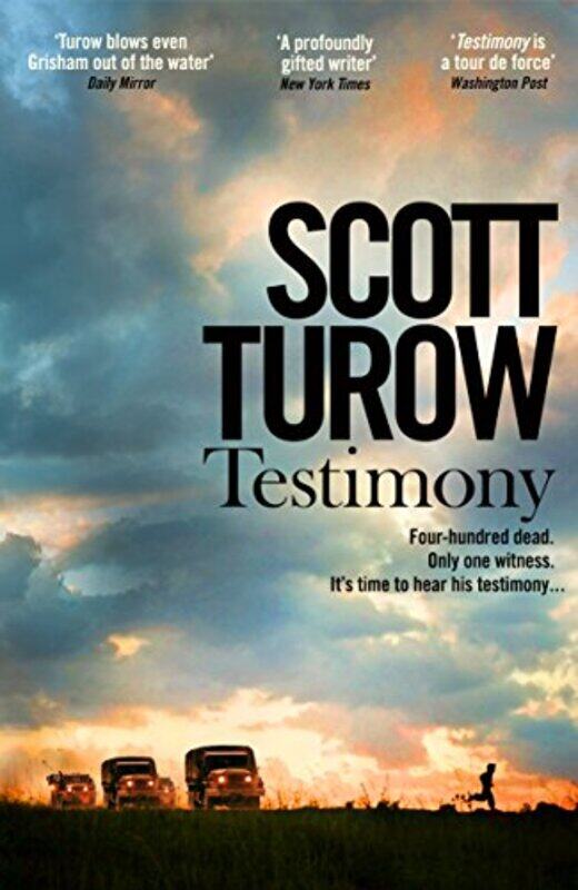 

Testimony by Scott Turow-Paperback