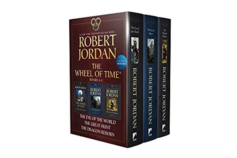 

Wheel of Time Paperback Boxed Set I: The Eye of the World, the Great Hunt, the Dragon Reborn , Paperback by Jordan, Robert