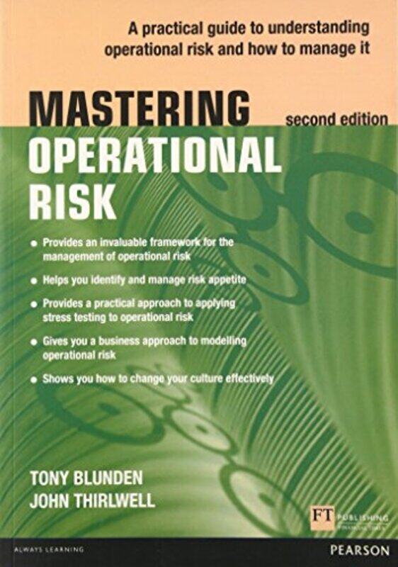 

Mastering Operational Risk by Tony BlundenJohn Thirlwell-Paperback