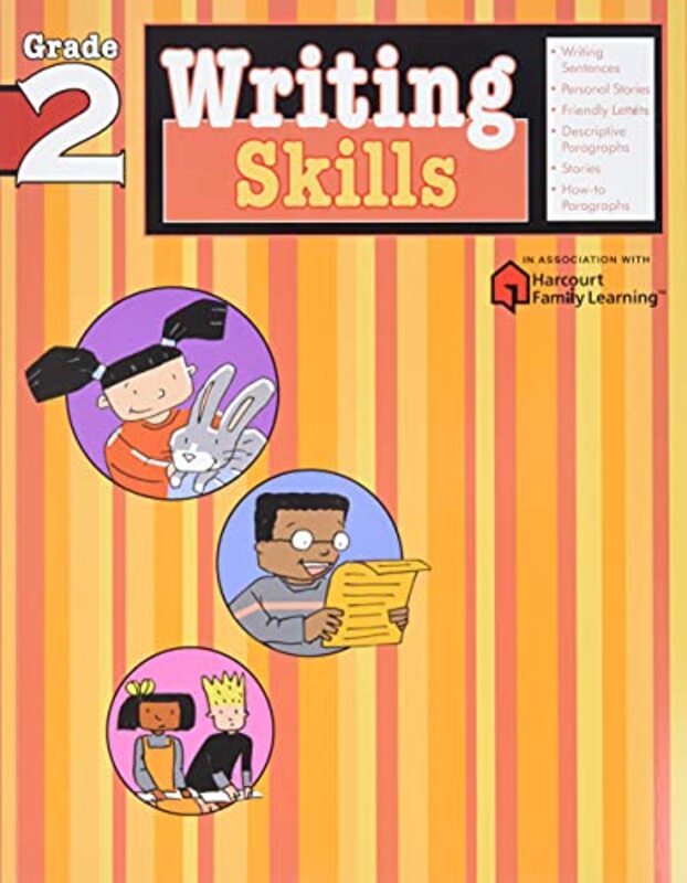 

Writing Skills Grade 2 Flash Kids Harcourt Family Learning-Paperback