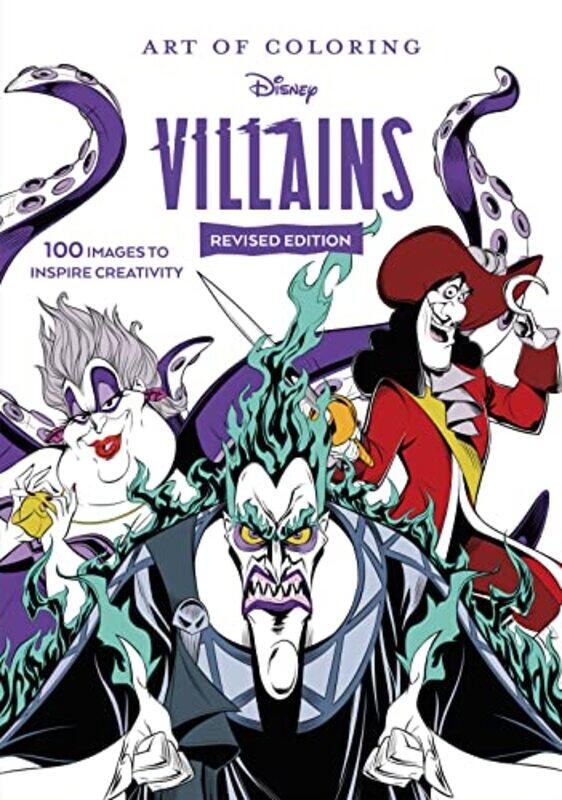 

Art of Coloring: Disney Villains,Paperback by Disney Books - Disney Storybook Art Team