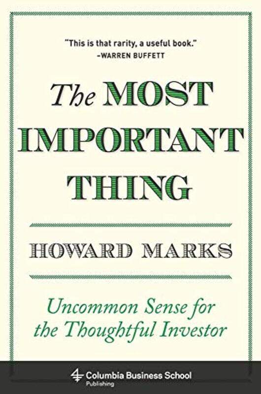 

The Most Important Thing by Ted Coleman-Hardcover