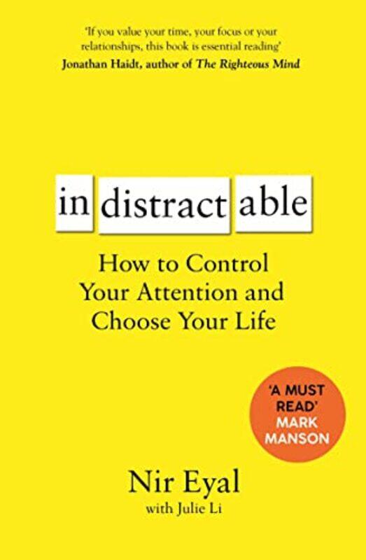 

Indistractable by Nir Eyal-Paperback