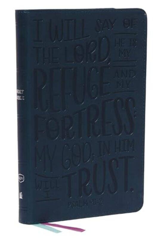 

Kjv Holy Bible Thinline Youth Edition Teal Leathersoft Red Letter Comfort Print King James Vers, Paperback by Nelson, Thomas