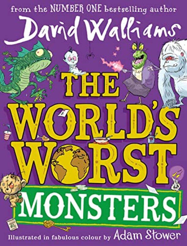 

The Worlds Worst Monsters by David WalliamsAdam Stower-Paperback