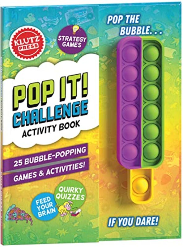 Pop It Challenge Activity Book by Editors of Klutz-Paperback