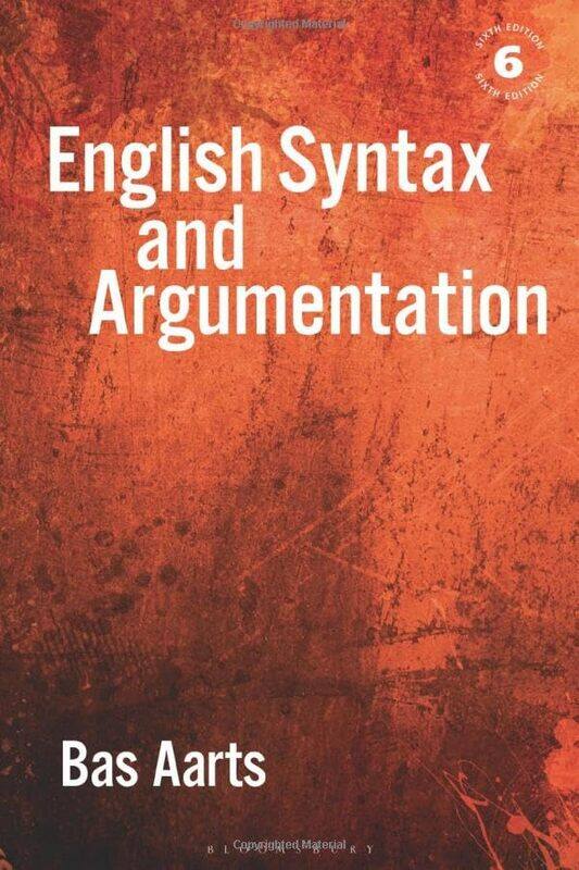 

English Syntax and Argumentation by Dr Sacha MasonDr Richard Woolley-Paperback