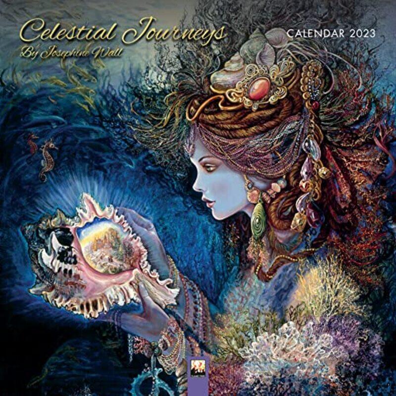 

Celestial Journeys By Josephine Wall Wall Calendar 2023 by Flame Tree Studio - Paperback