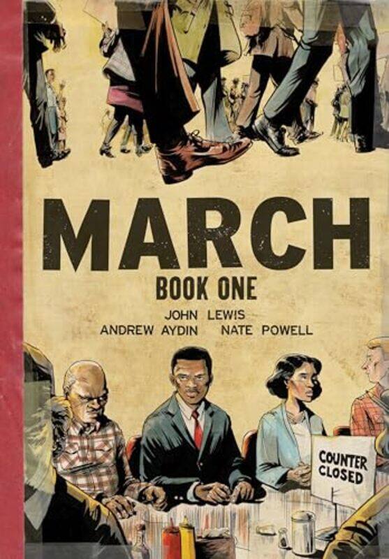 

March Book One Oversized Edition by John LewisAndrew AydinNate Powell-Hardcover