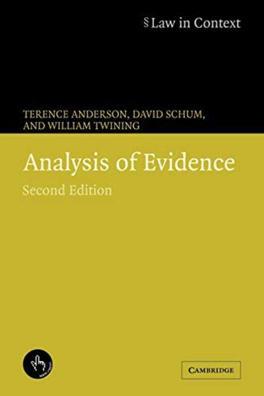 

Analysis of Evidence by Markus H M ilabcomm GmbH St Augustin Germany MontagDean E Kindbody Inc New York City Morbeck-Paperback