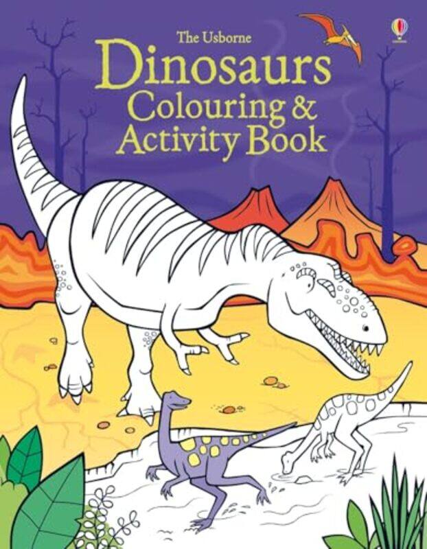 

Dinosaurs Colouring and Activity Book by Kirsteen RobsonCandice Whatmore-Paperback