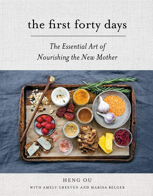 

The First Forty Days: The Essential Art of Nourishing the New Mother, Hardcover Book, By: Heng Ou, Amely Greeven, Marisa Belger