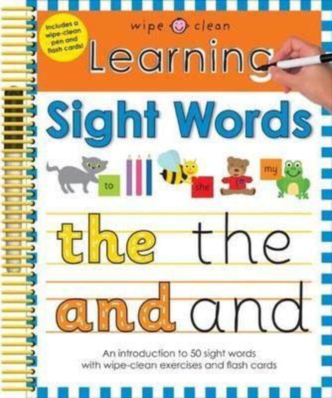 

Learning Sight Words (Wipe Clean Learning).paperback,By :Roger Priddy