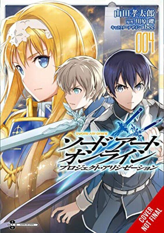 

Sword Art Online Project Alicization Vol 4 Manga by Reki Kawahara-Paperback