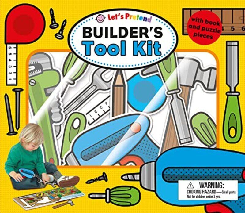 

Lets Pretend Builders Tool Kit: With Book and Puzzle Pieces,Paperback by Priddy, Roger