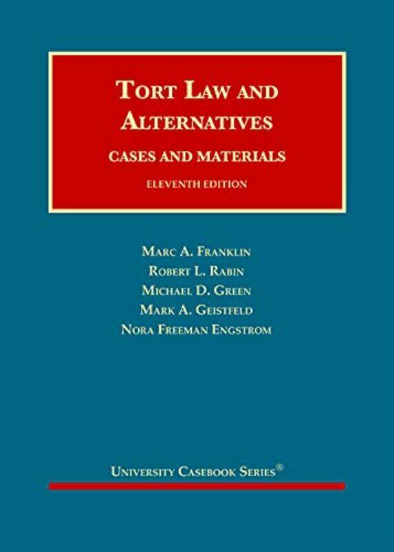 

Tort Law and Alternatives by Kale James-Hardcover
