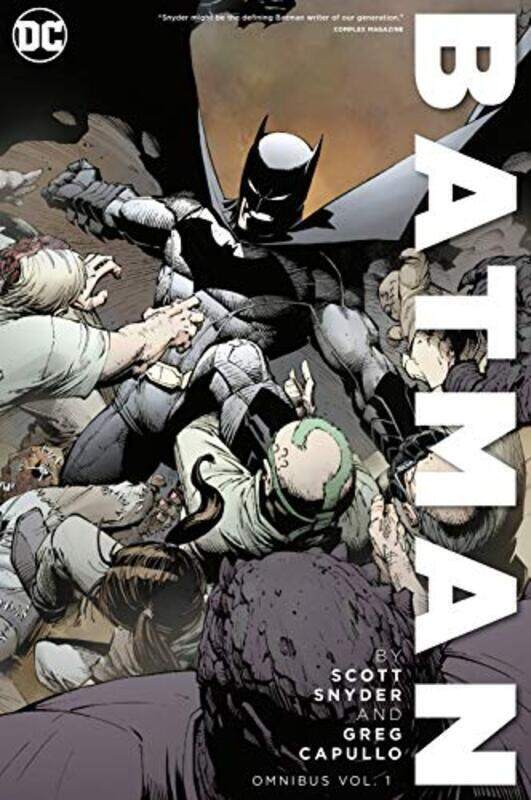 

Batman by Scott Snyder and Greg Capullo Omnibus Volume 1,Hardcover by Snyder, Scott