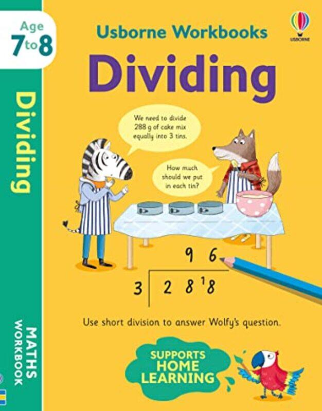 

Usborne Workbooks Dividing 78 by Holly BathieElisa Paganelli-Paperback