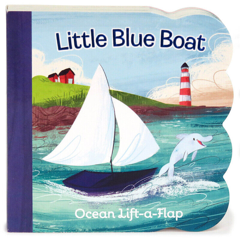 

Little Blue Boat, Board Book, By: Ginger Swift