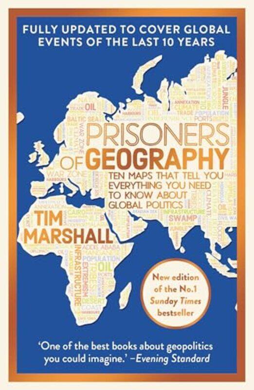 

Prisoners Of Geography Fully Updated New Edition Of The #1 Sunday Times Bestseller,Paperback By Marshall, Tim