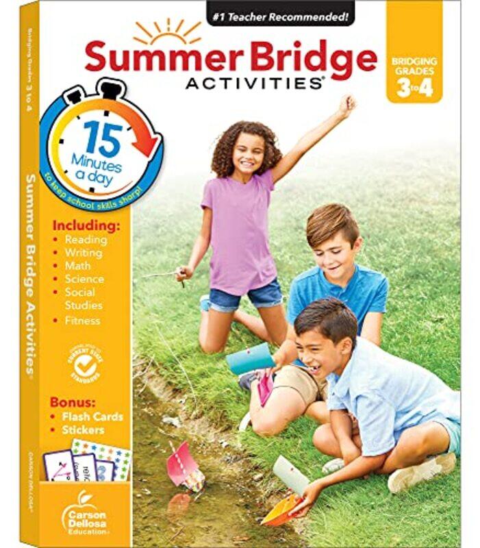 

Summer Bridge Activitiesr Grades 3 4 By Summer Bridge Activities Hardcover