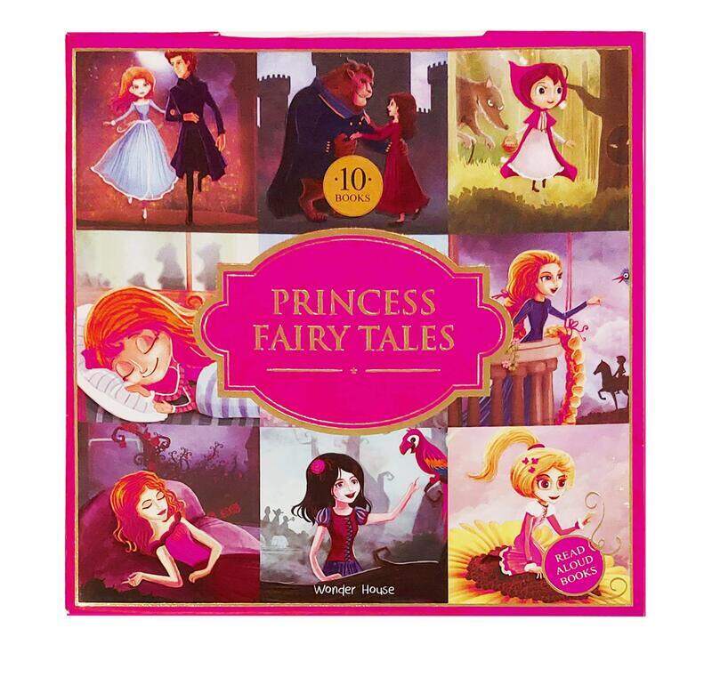 

Princess Fairy Tales Boxset: A Set of 10 Classic Children Fairy Tales (Abridged and Retold), Paperback Book, By: Wonder House Books