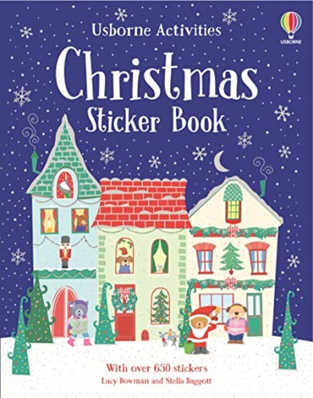 

Christmas Sticker Book By Fiona Watt - Paperback