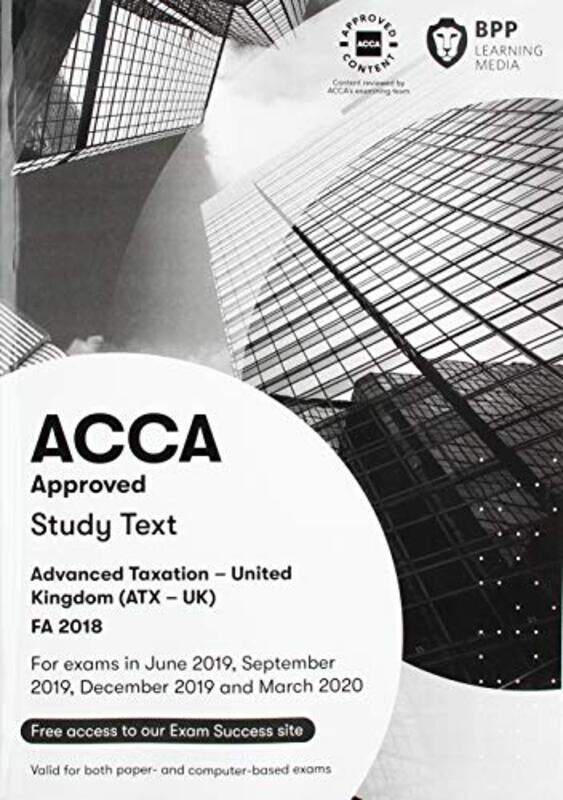 

ACCA Advanced Taxation FA2018 by BPP Learning Media-Paperback