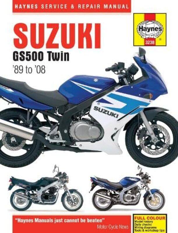 

Suzuki GS500 Twin 89 08 Haynes Repair Manual by Haynes Publishing-Paperback