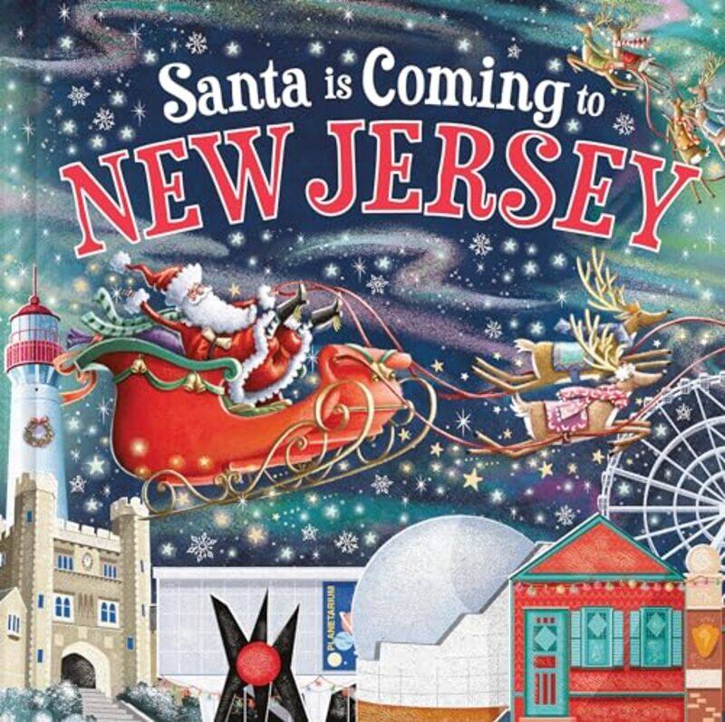 

Santa Is Coming To New Jersey By Smallman Steve - Hardcover