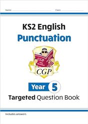 New Ks2 English Year 5 Punctuation Targeted Question Book With Answers by CGP Books - CGP Books -Paperback