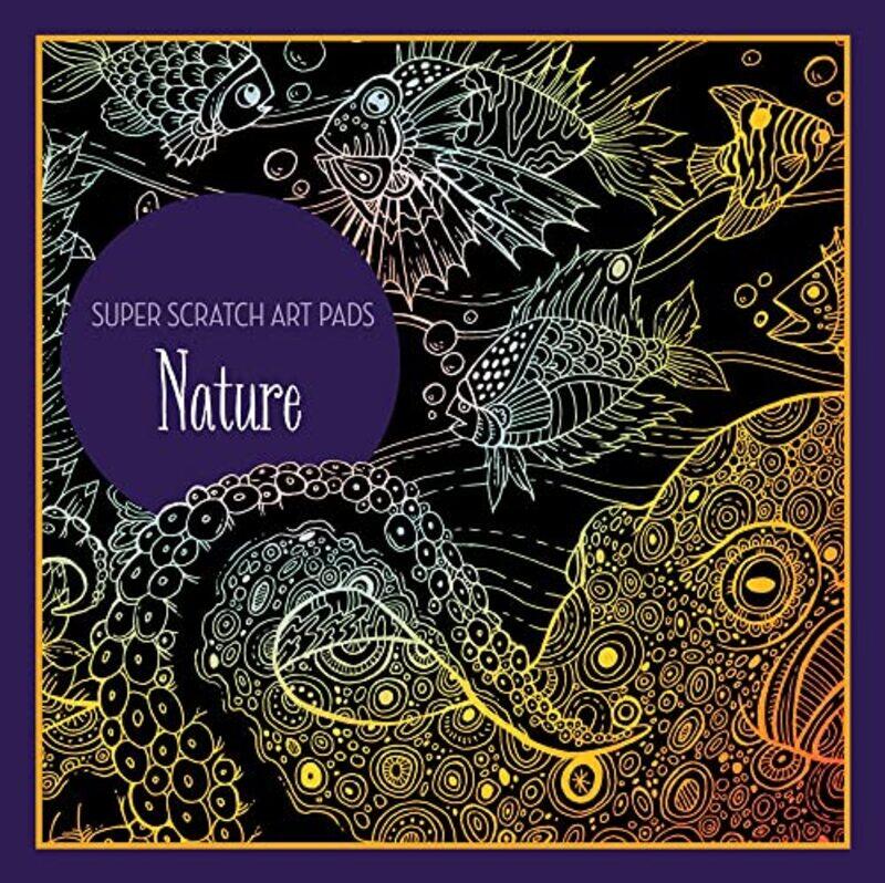 

Super Scratch Art Pads Nature by Sterling Childrens-Paperback