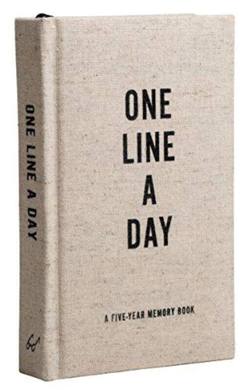 

Canvas One Line a Day: A Five-Year Memory Journal,Paperback,By:Chronicle Books