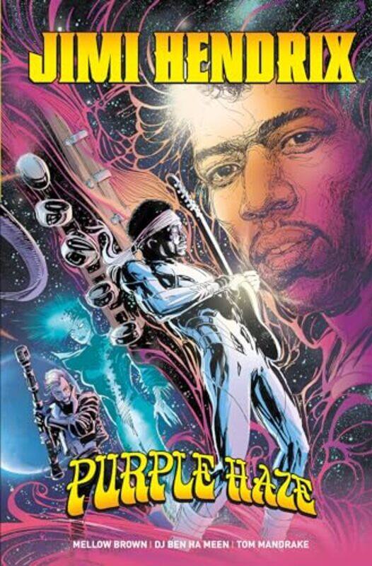 

Jimi Hendrix Purple Haze By Titan Comics - Hardcover