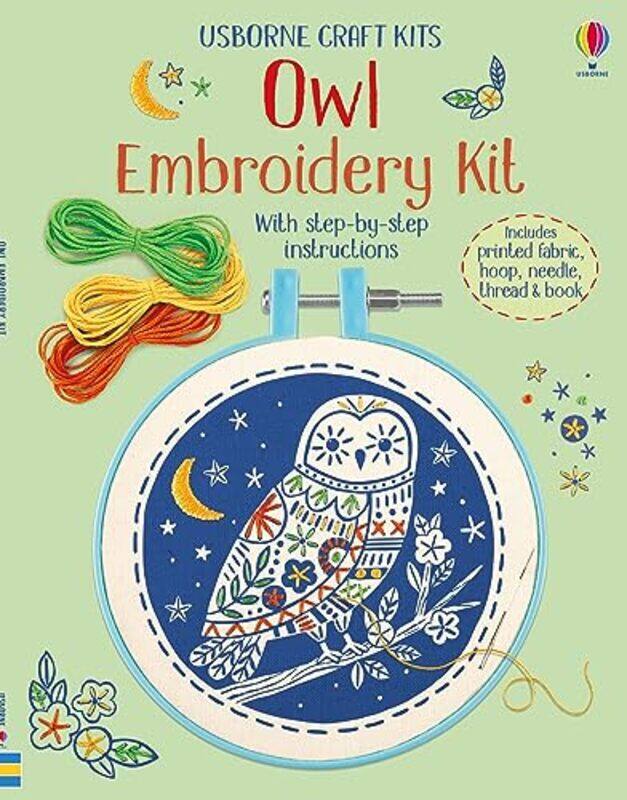 

Embroidery Kit Owl by Alka Sehgal CuthbertAlex Standish-Paperback