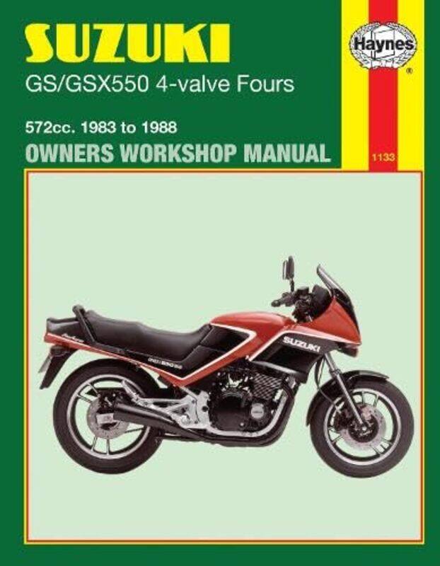 

Suzuki GSGSX550 4valve Fours 83 88 Haynes Repair Manual by Oscar Jonsson-Paperback