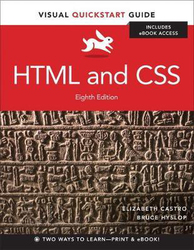 HTML and CSS: Visual QuickStart Guide, Mixed Media Product, By: Elizabeth Castro